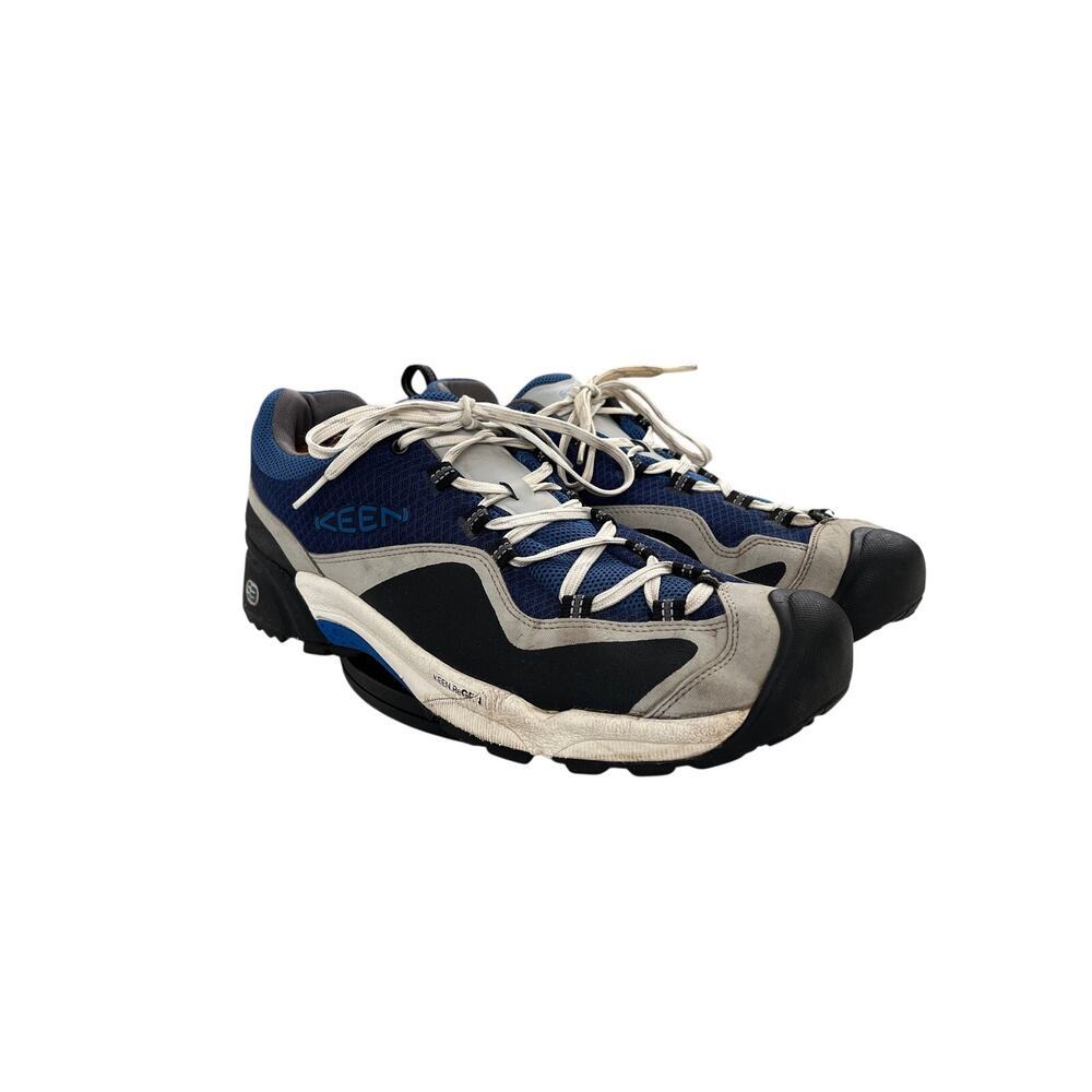 KEEN Men's Wasatch Crest Vent Hiking Shoes Size 14 Blue White Gray - Picture 3 of 6